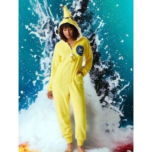 Weekend edition Small yellow banana one piece Halloween sleepover funny